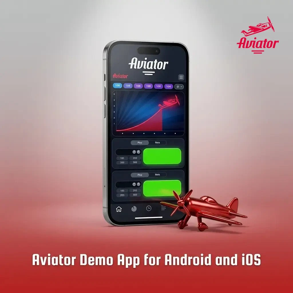 Aviator demo on mobile app for Android and iOS via licensed casino apps in India with crash game access