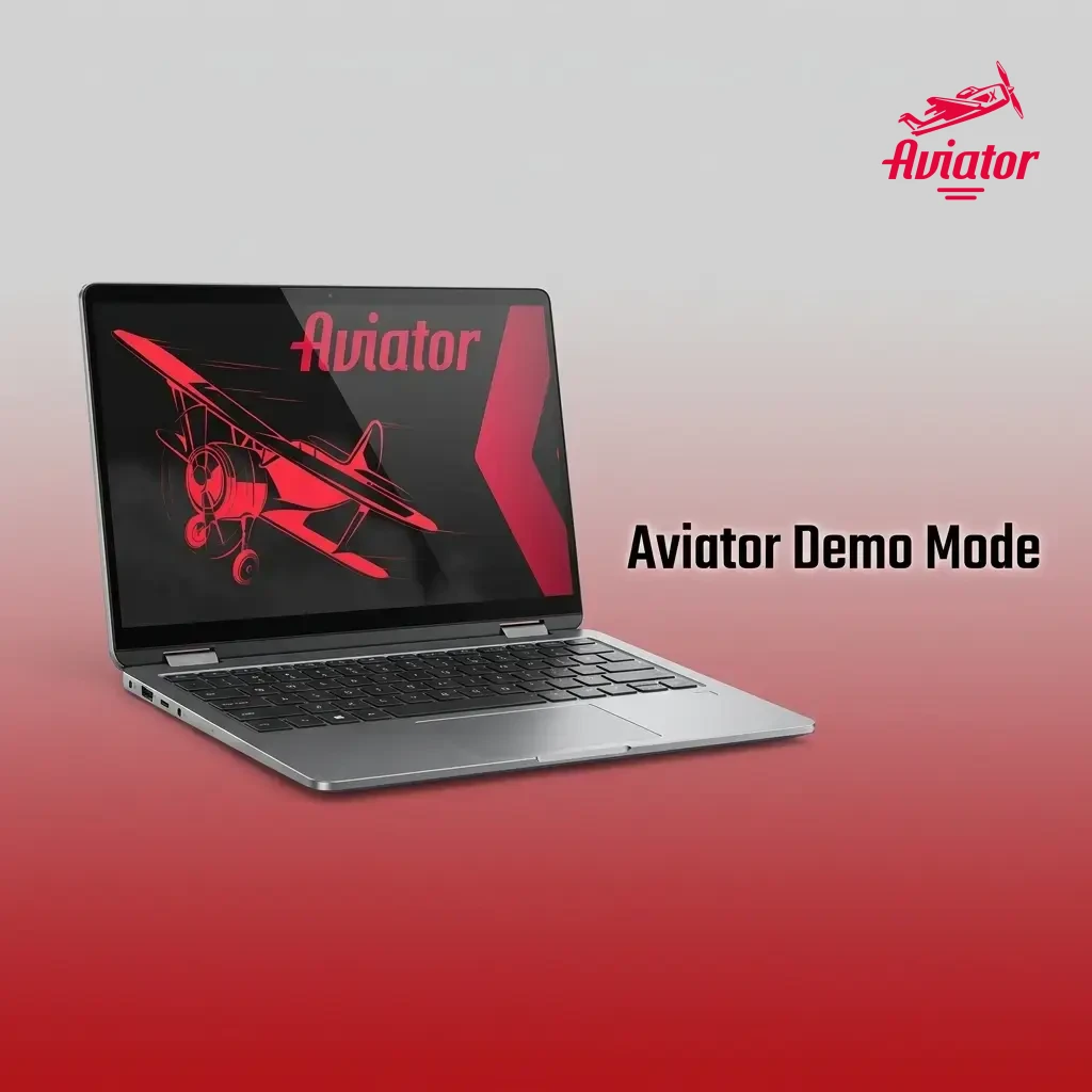 Aviator demo mode gameplay interface showing free-to-play version with multiplier and cash-out controls
