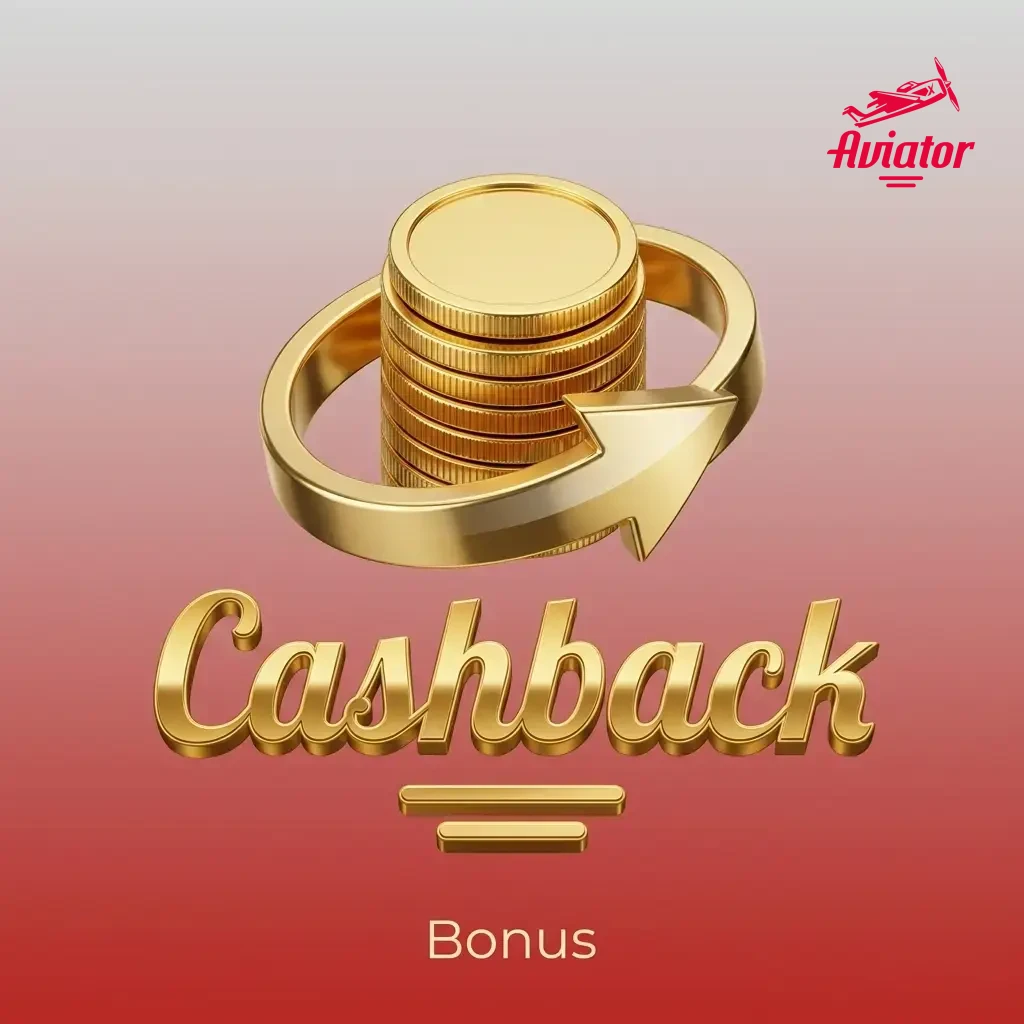 Cashback bonus returning percentage of net losses for Aviator players, offering weekly safety net on losses in INR