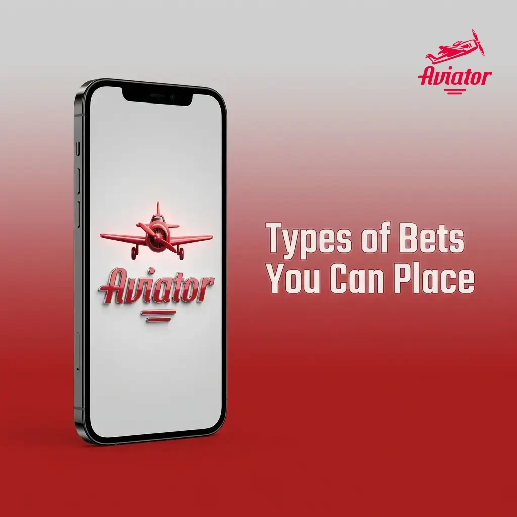 Aviator betting types including single bet, double bet, auto bet and auto cashout options explained for players