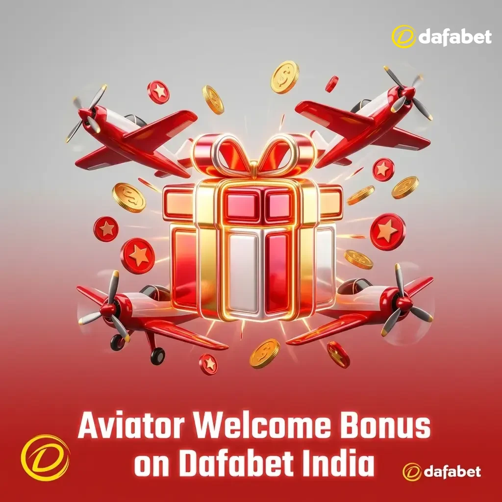 Dafabet India casino welcome bonus 100% up to INR 20,000 for new players to use on Aviator game