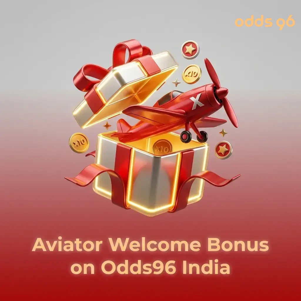 Odds96 India Aviator welcome bonus: 500% deposit match plus 10 free spins with INR 500 minimum deposit