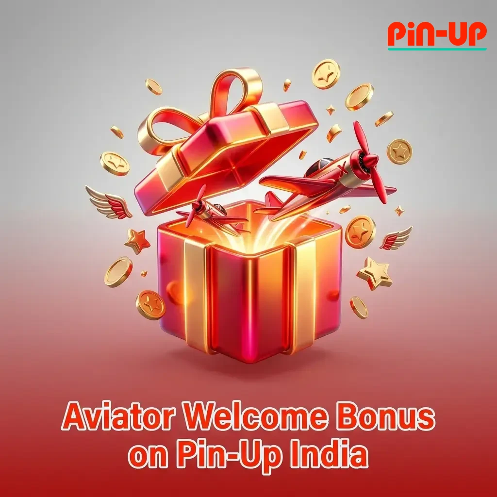 Pin-Up India Aviator welcome bonus 125% up to INR 25,000 on first deposit of INR 300