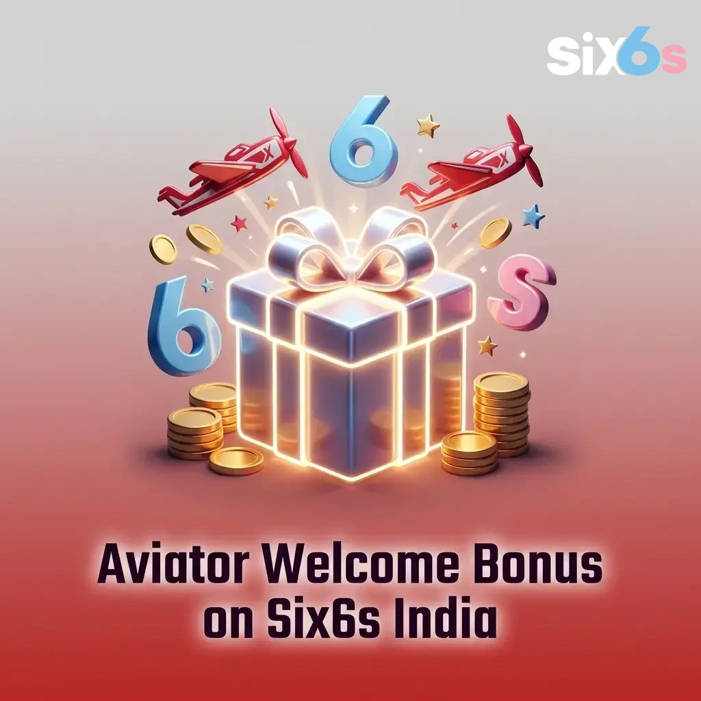 Six6s Aviator welcome bonus 60% sports offer for new players with INR 500 minimum deposit in India