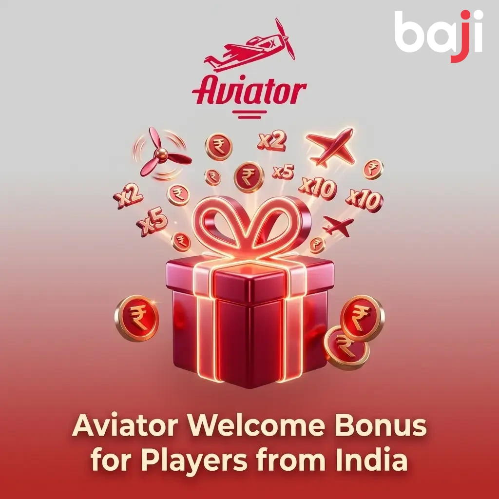 Baji Live 100% first deposit welcome bonus for Aviator players in India with free spins and app bonus