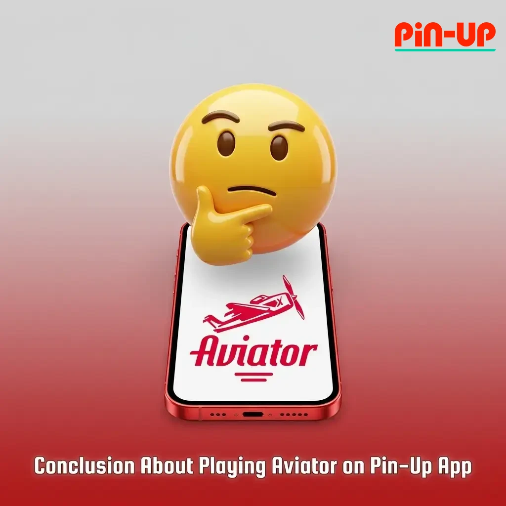 Pin-Up app Aviator game conclusion showing 97% RTP, INR payments, and 125% welcome bonus for Indian players