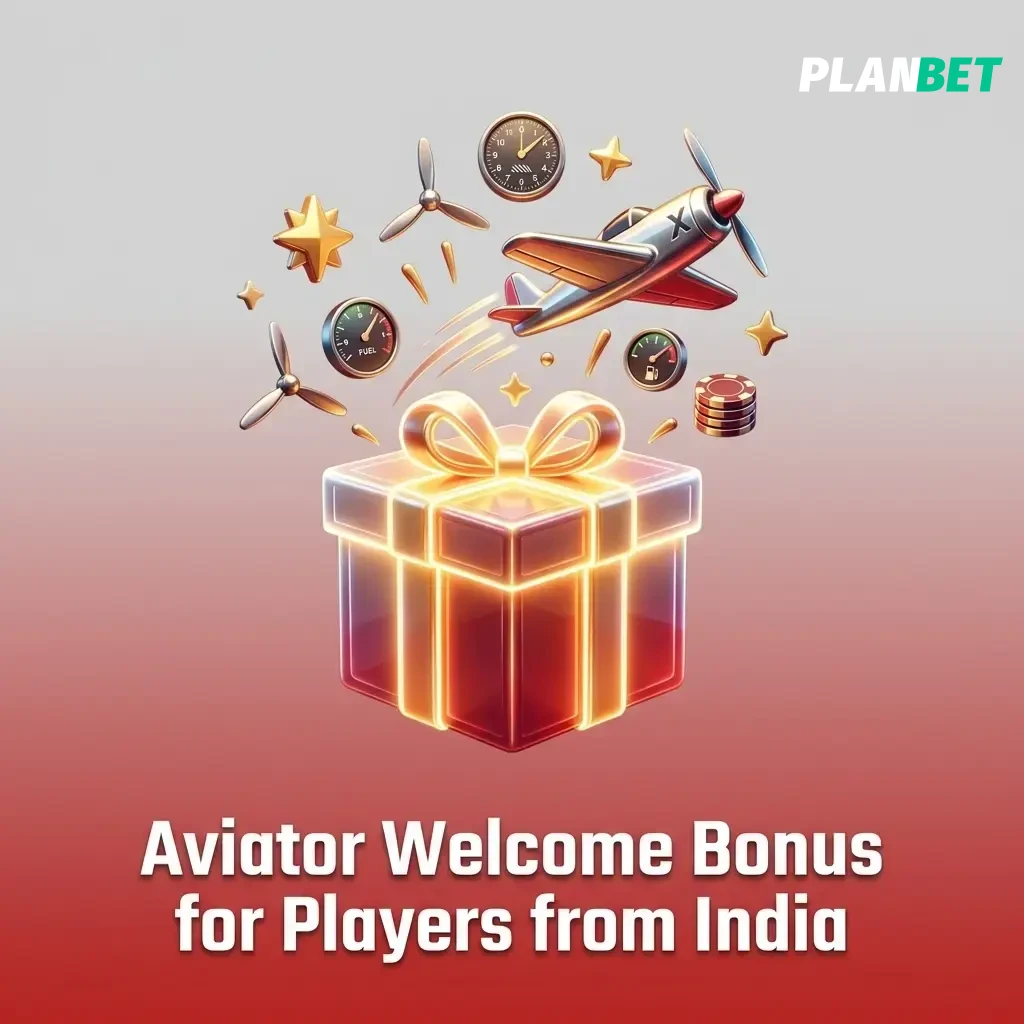 Planbet welcome bonus up to 1,65,223.8 INR plus 150 free spins for Indian players to explore Aviator game