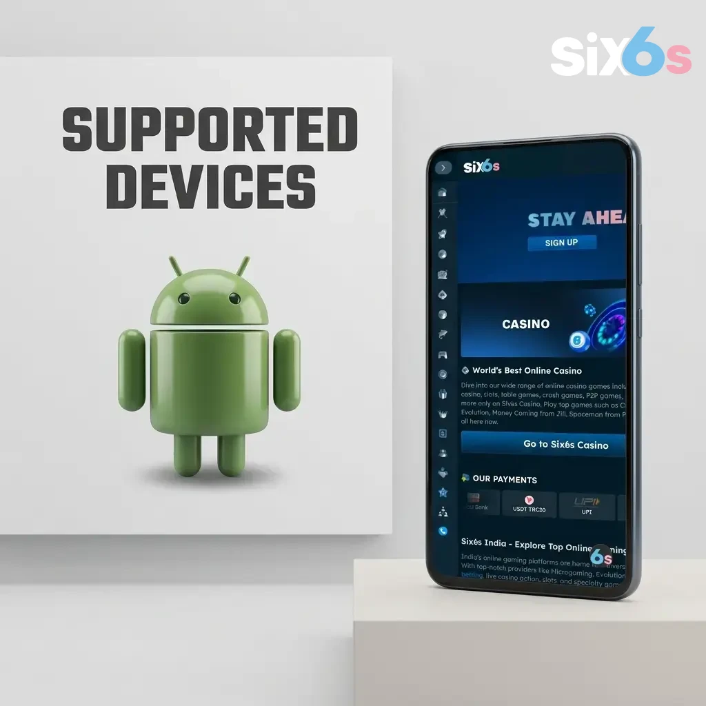 Six6s Aviator Android app running smoothly on 10 tested devices across budget, mid-range, and flagship tiers