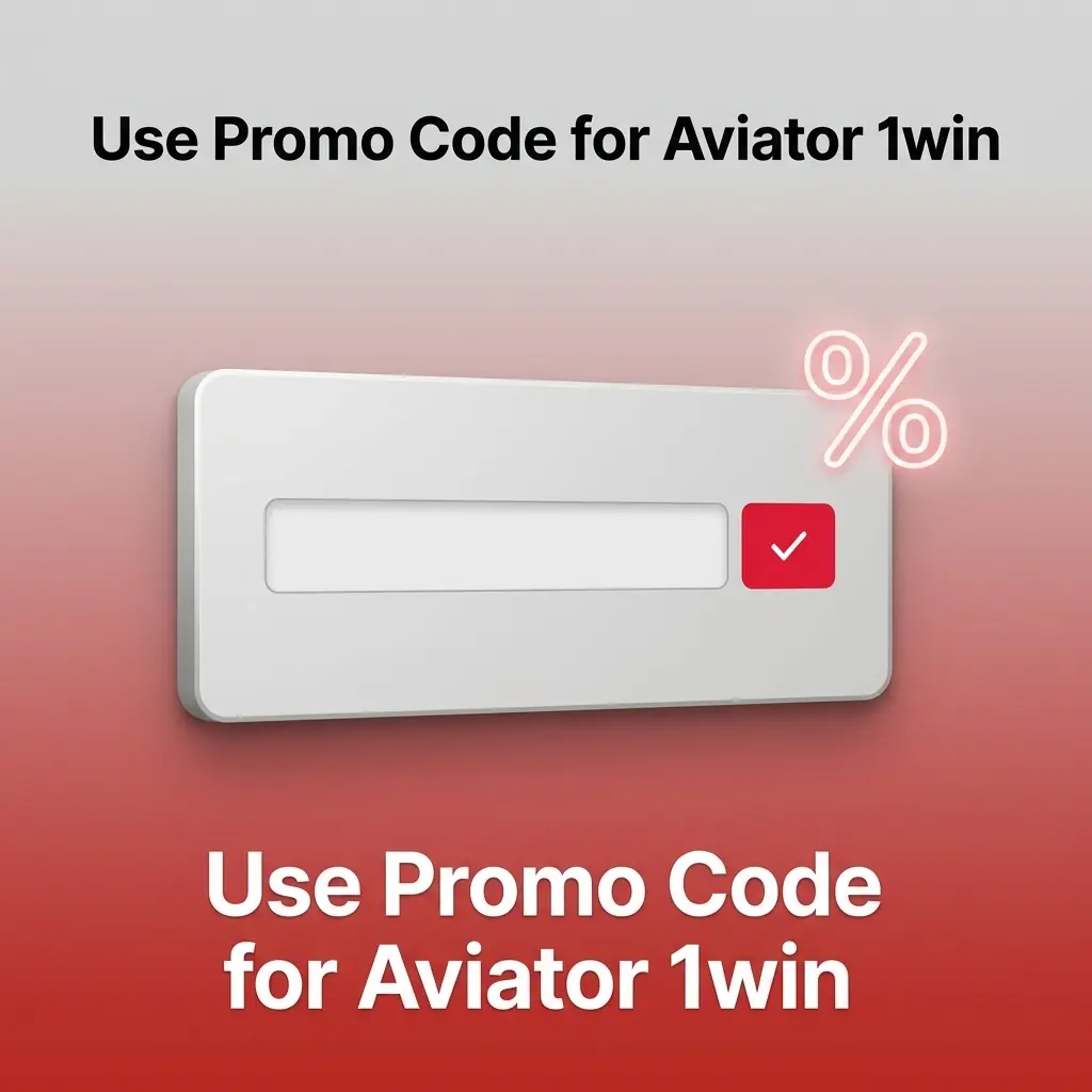 Aviator 1win promo code 1WBONUS entry field during registration for bonus rewards