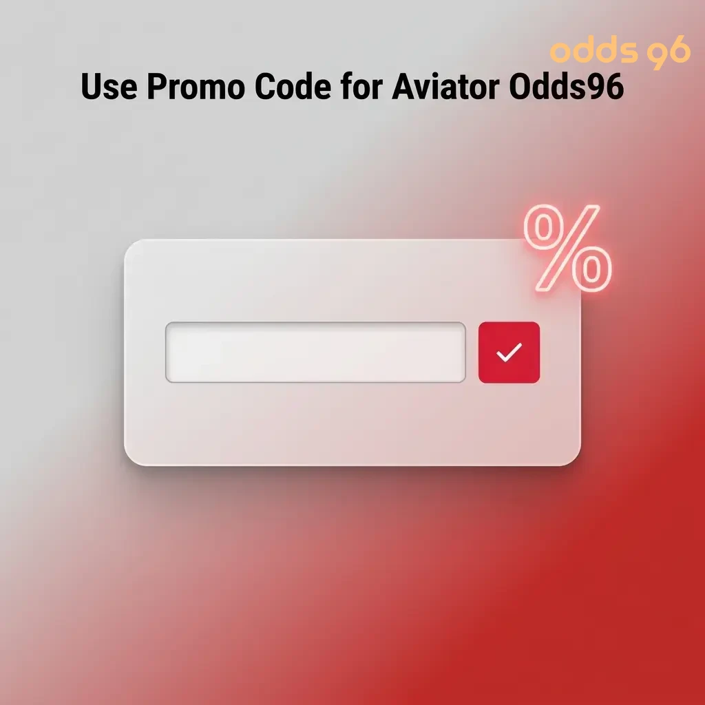 Aviator game promo code ODDS96IN field during registration on Odds96 for bonus credits
